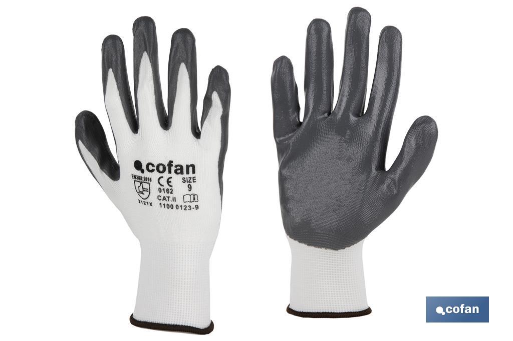 BLISTER G. 100% POLI. IMPREG. NITRILO GRIS T-6