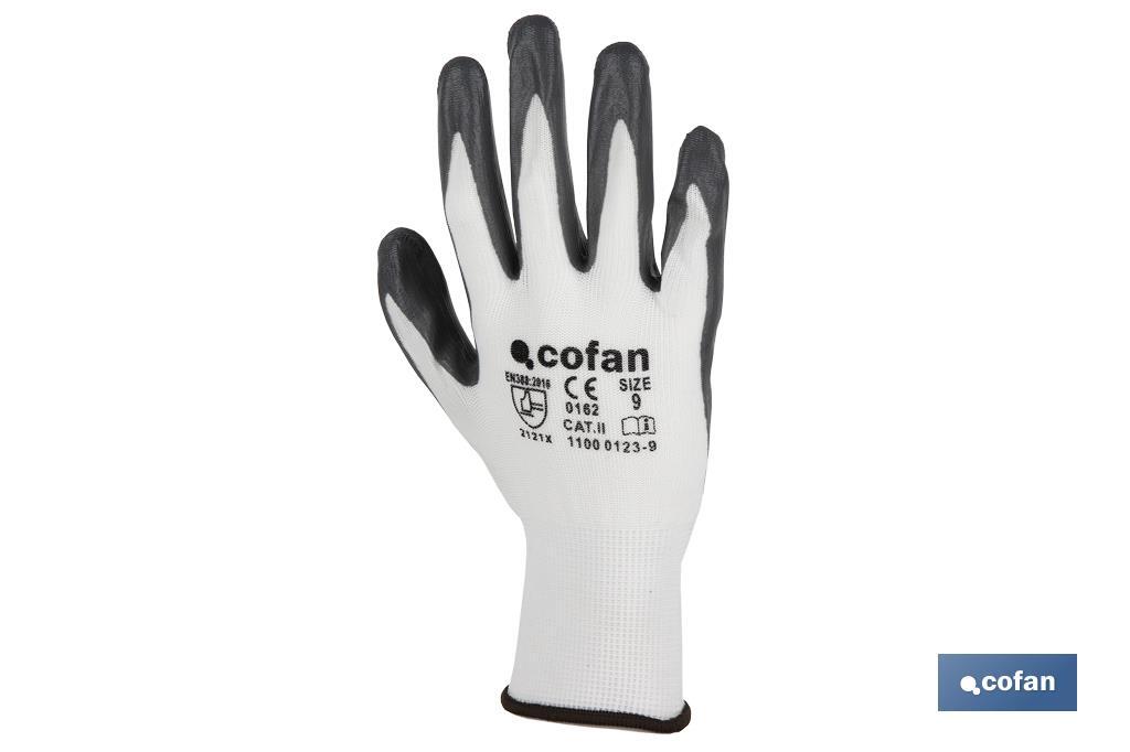 BLISTER G. 100% POLI. IMPREG. NITRILO GRIS T-6