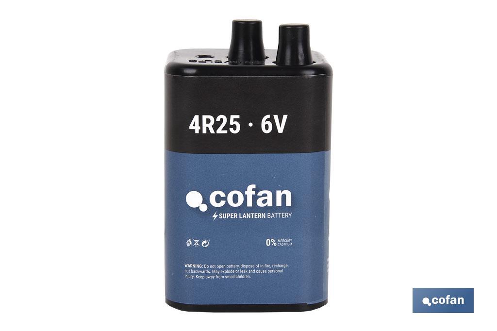 BATERÍA 4R25 6 VOLTIOS