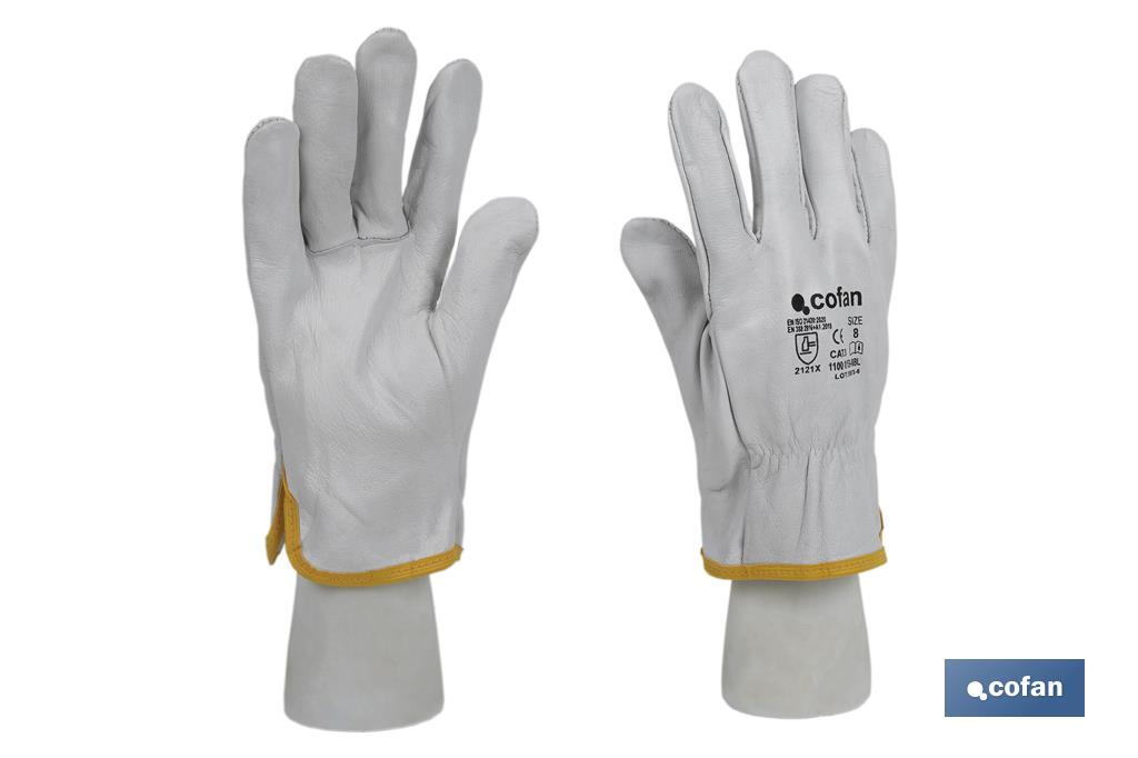 GUANTE CONDUCTOR DE PIEL TALLA 10