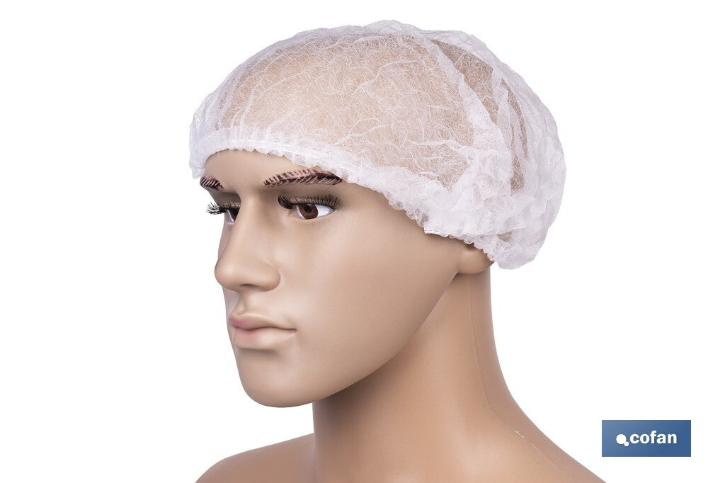 GORRO DESECHABLE ACORDEÓN DE PP 100 UDS.
