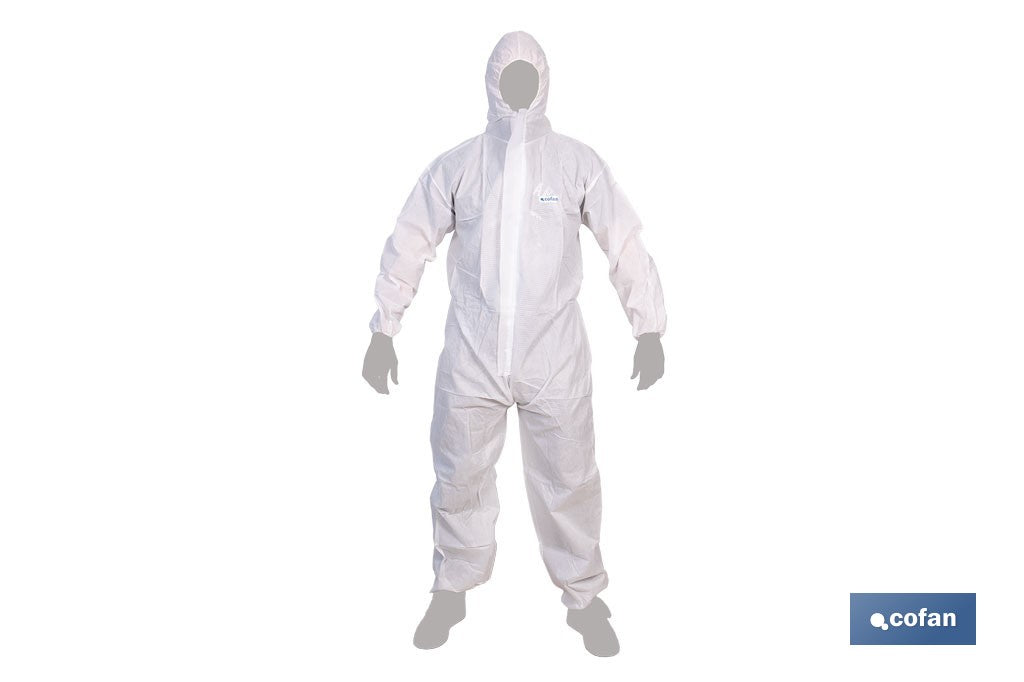 BUZO CON CAPUCHA TIPO 5 Y 6 BLANCO TALLA L