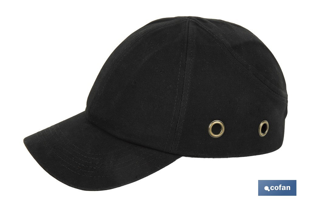 GORRA SPORT SEGURIDAD NEGRA