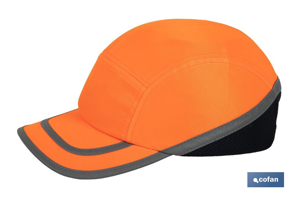GORRA SPORT SEGURIDAD NARANJA