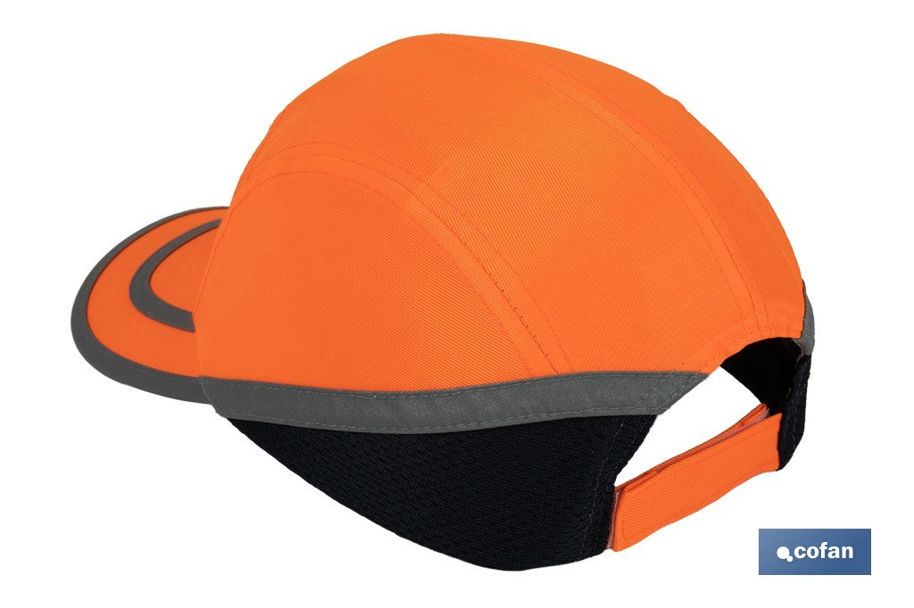 GORRA SPORT SEGURIDAD NARANJA