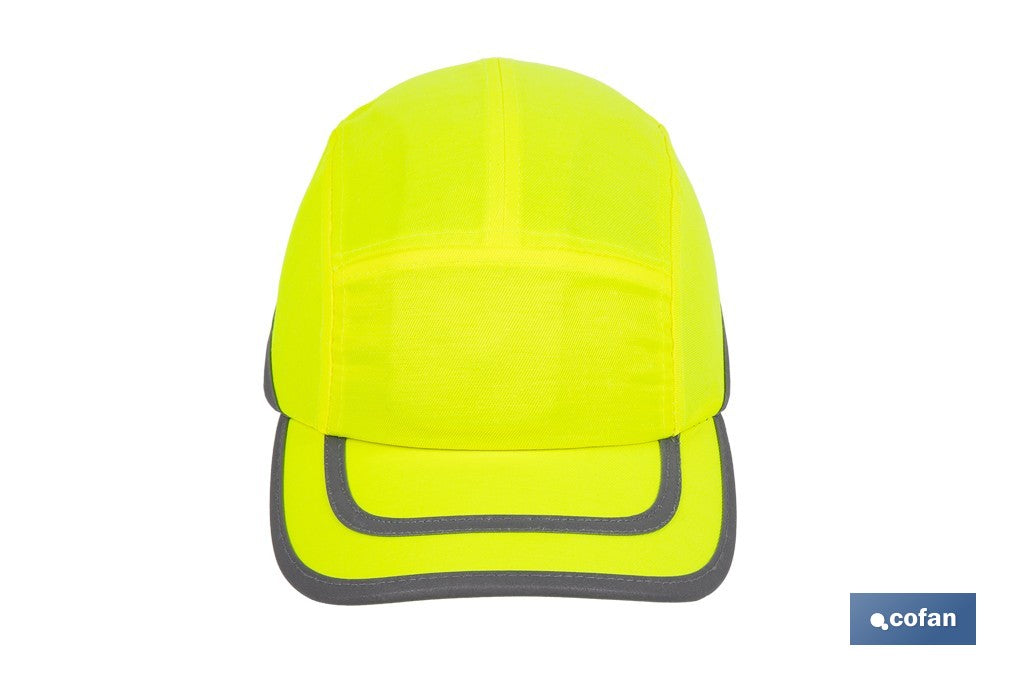 GORRA SPORT SEGURIDAD AMARILLO FLÚOR