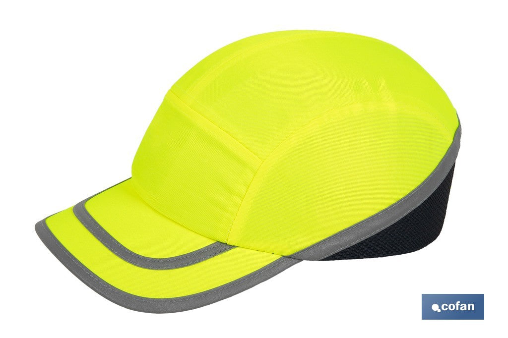 GORRA SPORT SEGURIDAD AMARILLO FLÚOR