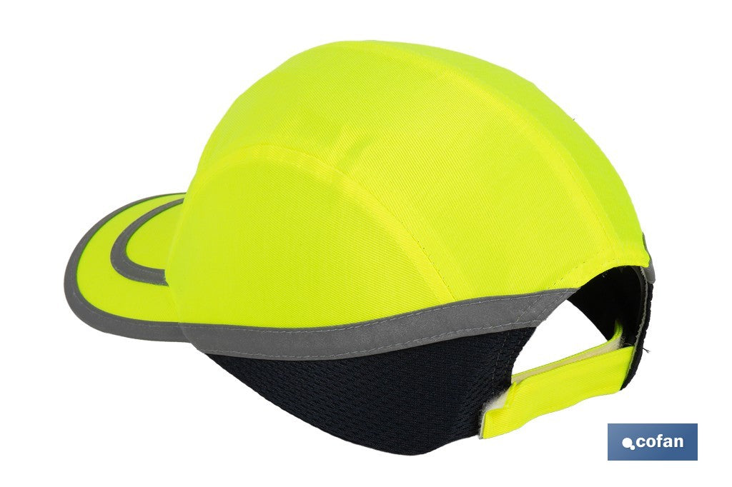 GORRA SPORT SEGURIDAD AMARILLO FLÚOR