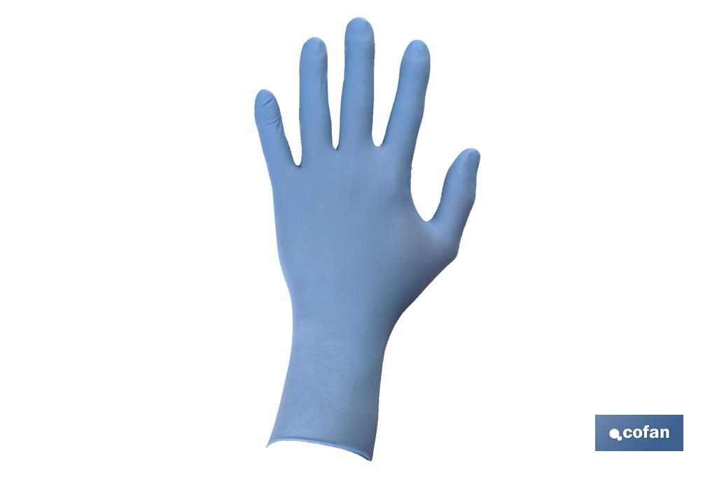 CAJA 30 UNDS. GUANTES NITRILO T-L