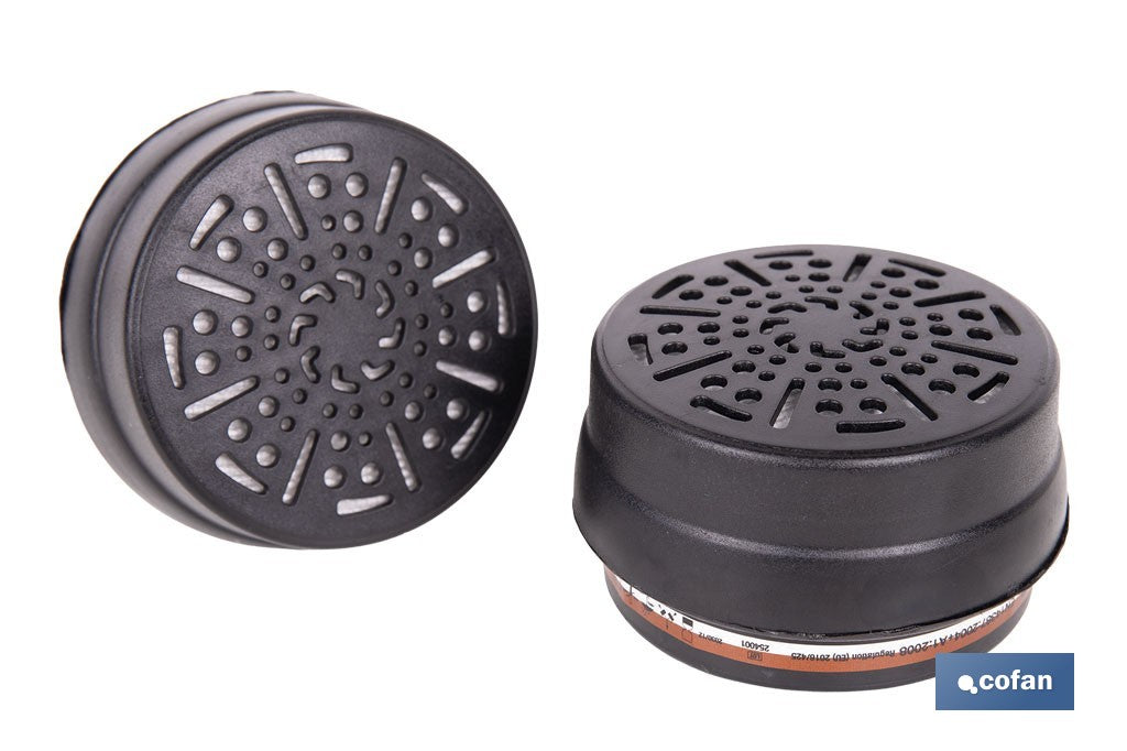 SET DE 2 FILTROS TIPO A1P3 (ADAPTABLES A MÁSCARA FACIAL)