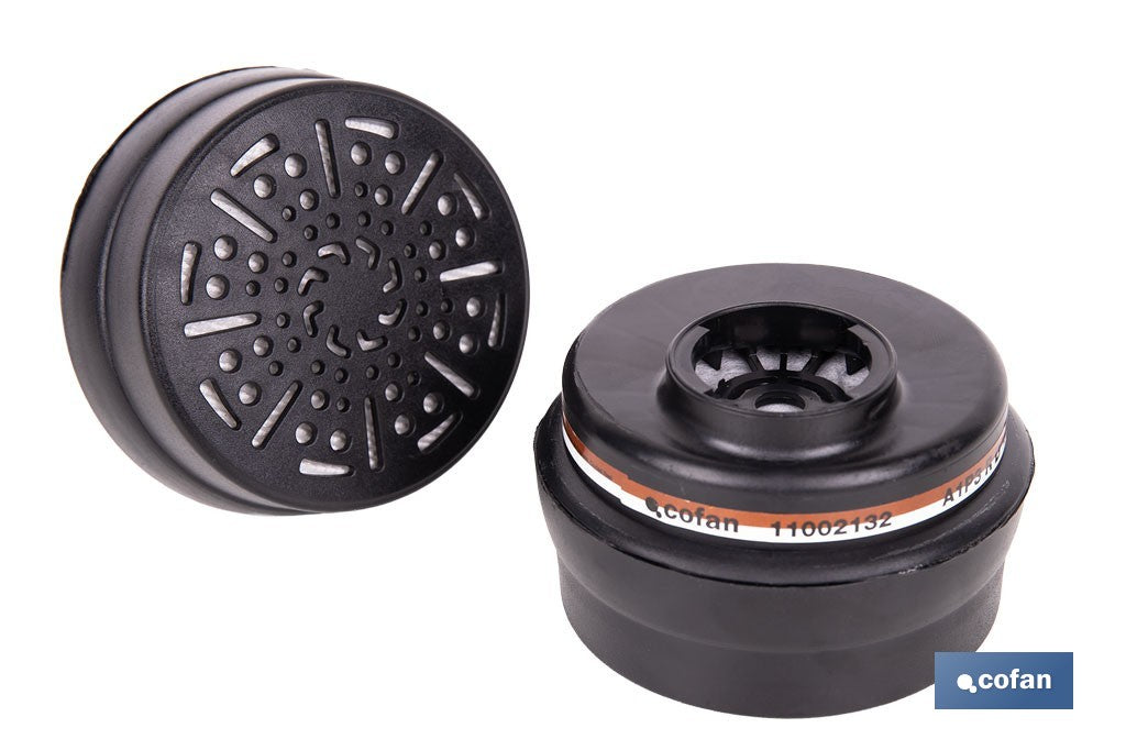 SET DE 2 FILTROS TIPO A1P3 (ADAPTABLES A MÁSCARA FACIAL)