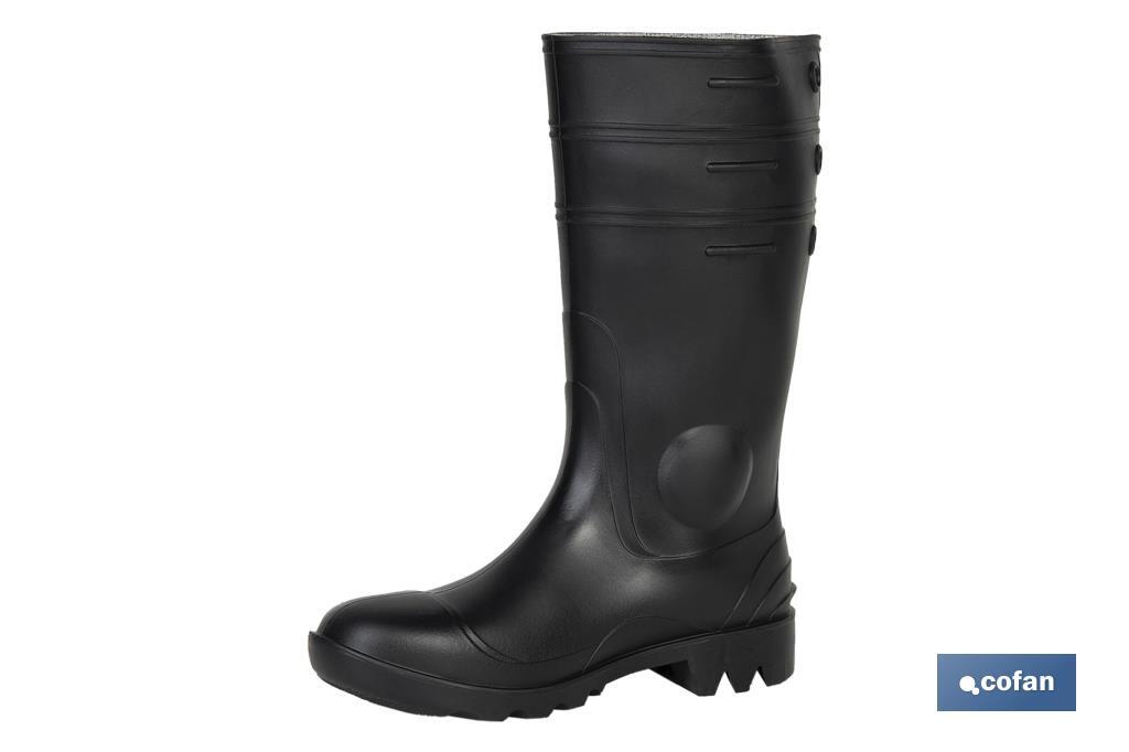 BOTA AGUA ALTA SEGUR. S-5 NEGRA T-40