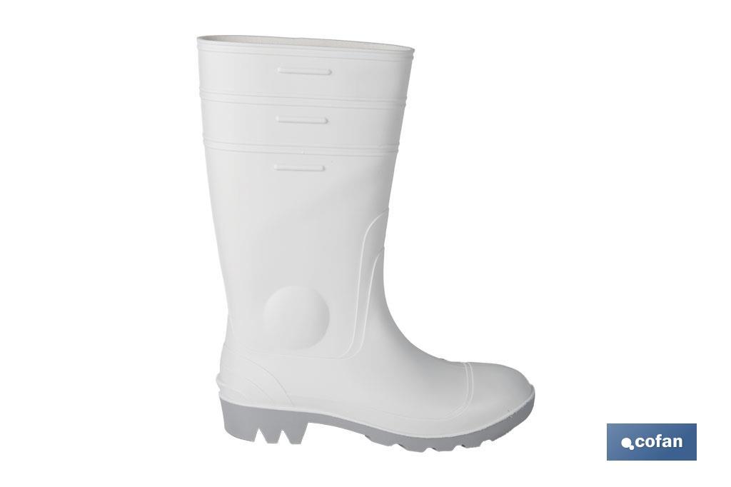 BOTA AGUA ALTA SEGUR. S-4 BLANCA T-46