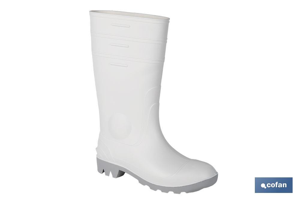 BOTA AGUA ALTA SEGUR. S-4 BLANCA T-41