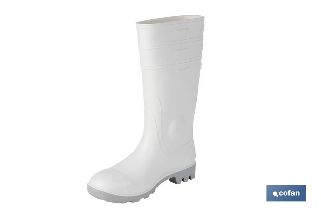 BOTA AGUA ALTA SEGUR. S-4 BLANCA T-40
