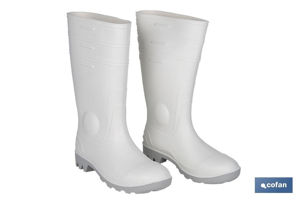 BOTA AGUA ALTA SEGUR. S-4 BLANCA T-46