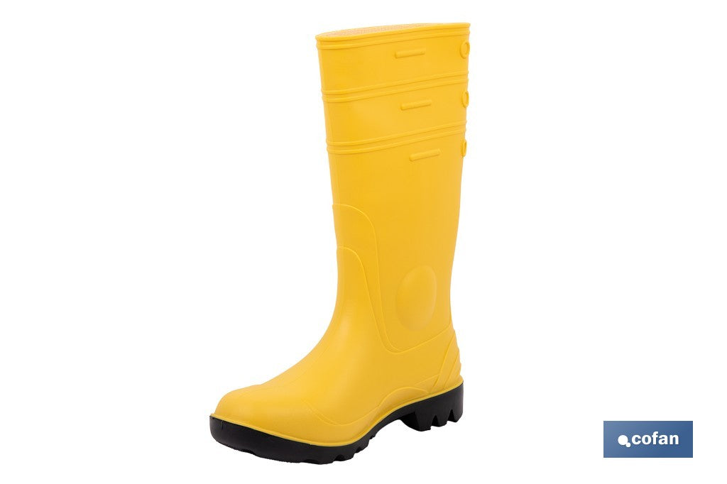 BOTA AGUA S5 AMARILLA T-36