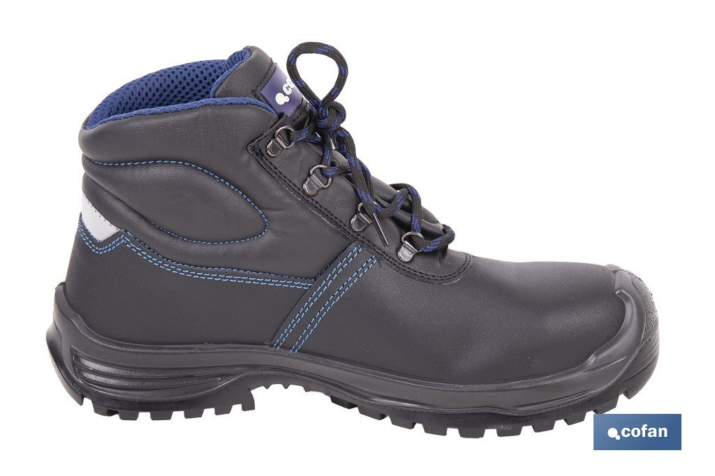 BOTA PIEL NEGRO S3 MODELO ISKUR T 36