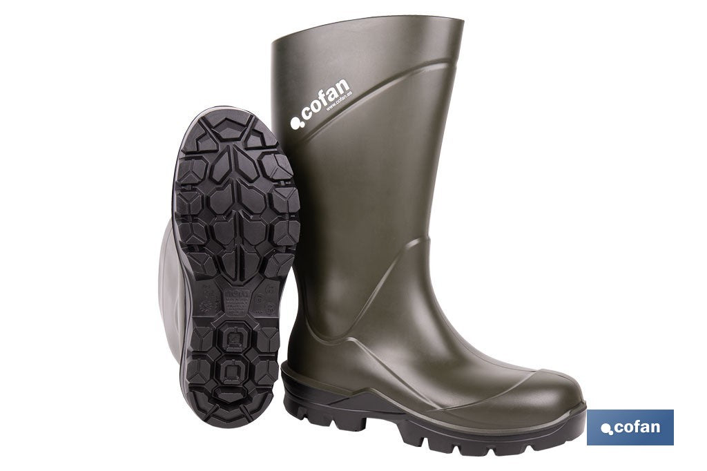 BOTA AGUA PU VERDE O4 SR MOD.NALON T-48
