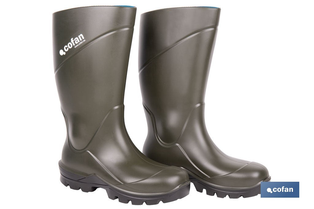 BOTA AGUA PU VERDE O4 SR MOD.NALON T-41