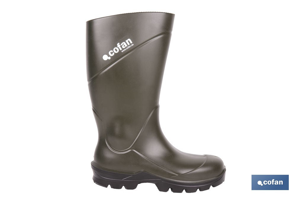 BOTA AGUA PU VERDE O4 SR MOD.NALON T-43