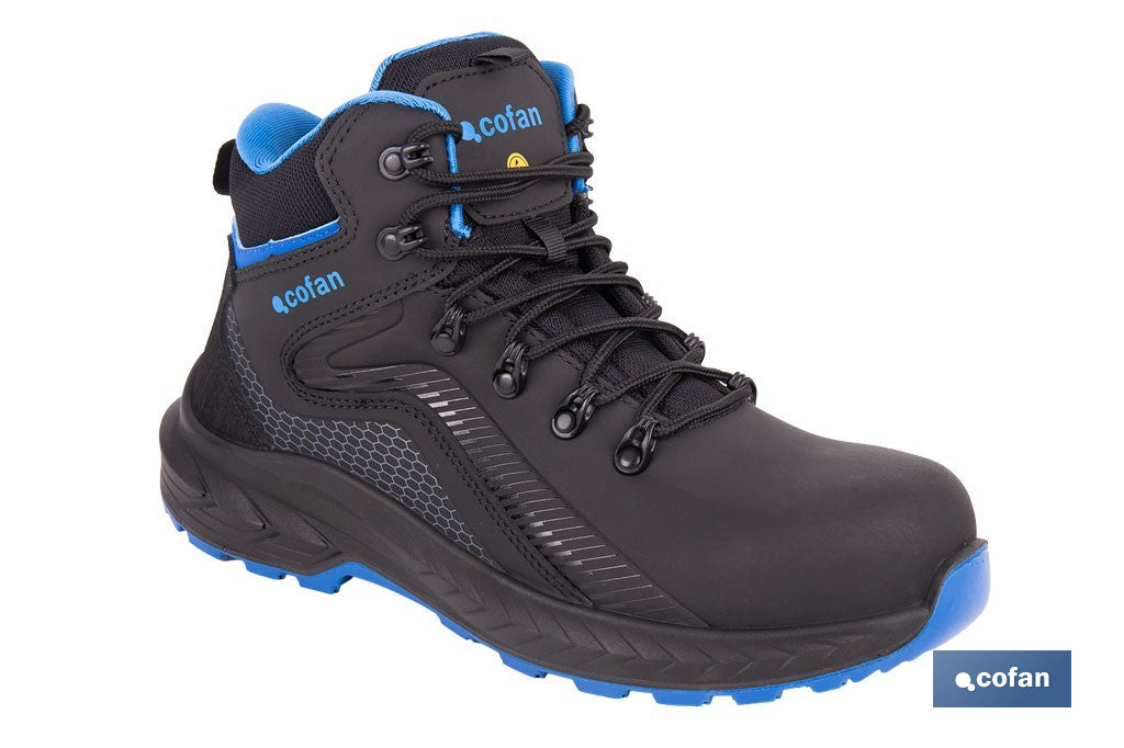 BOTA SPORT S3L FO SR AZUL/NEGRO MODELO NAMUR TALLA 41