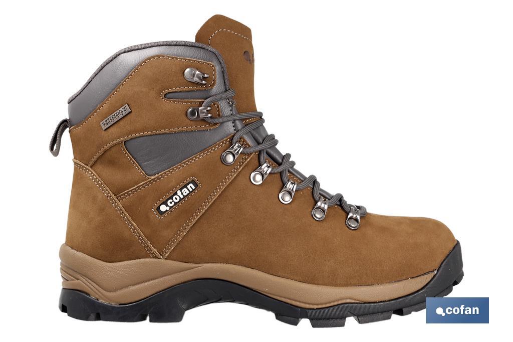 BOTA DE MONTAÑA NOBUCK MARRÓN MODELO TIBET TALLA 46