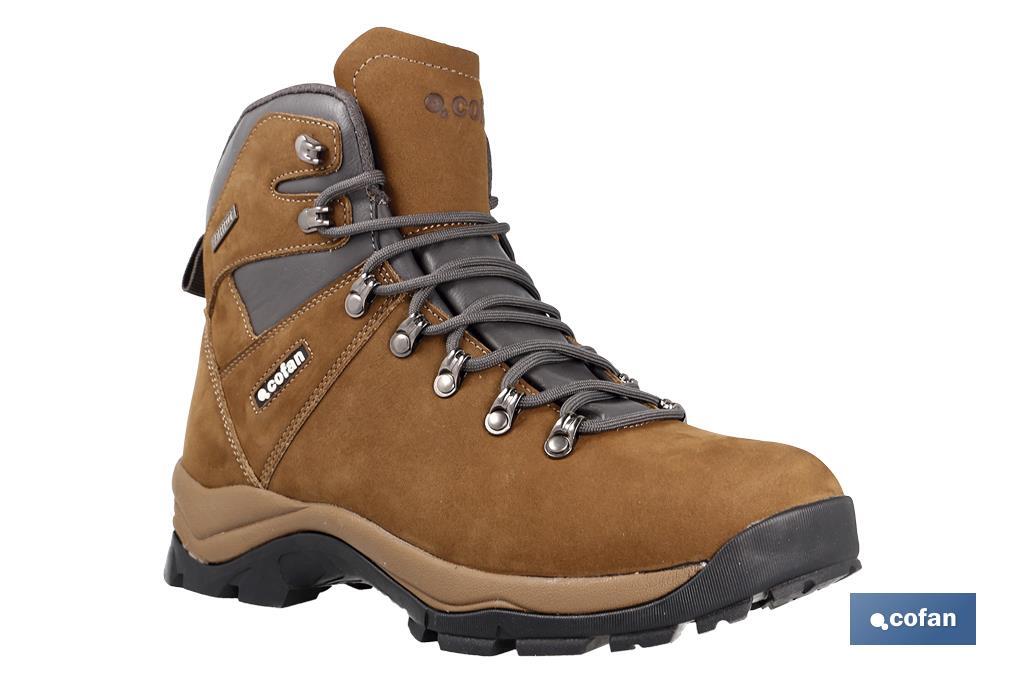 BOTA DE MONTAÑA NOBUCK MARRÓN MODELO TIBET TALLA 43