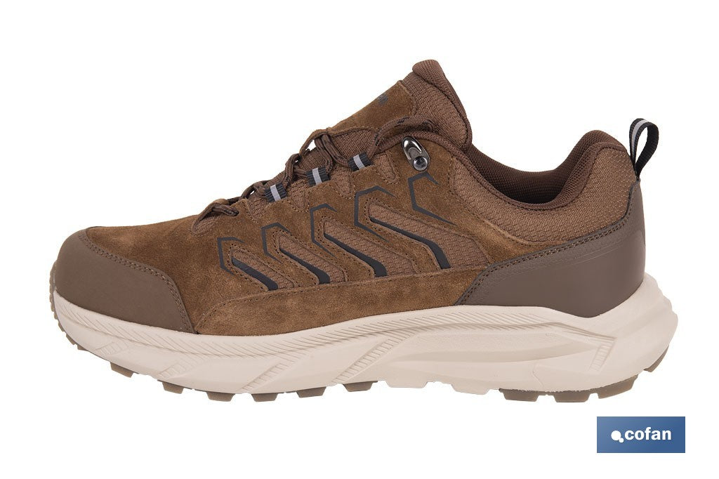 ZAPATILLA DE TREKKING MARRÓN MODELO INFANTO TALLA 45