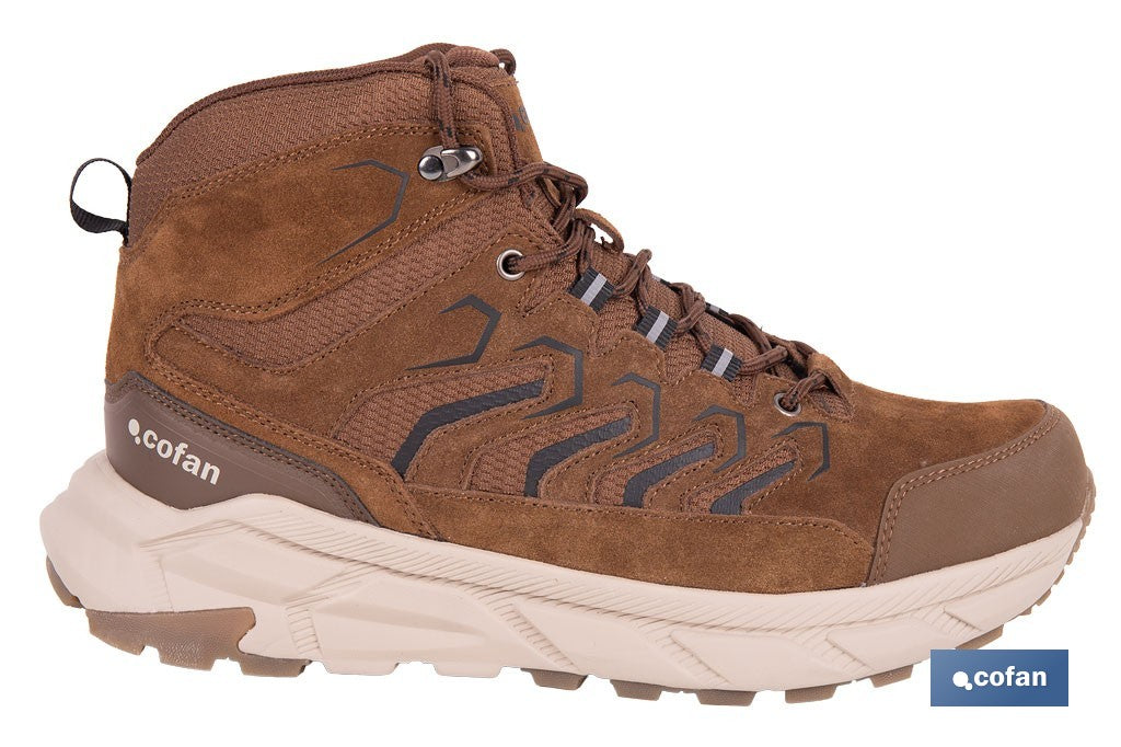 BOTA DE TREKKING MARRÓN MODELO SARDINERO TALLA 43