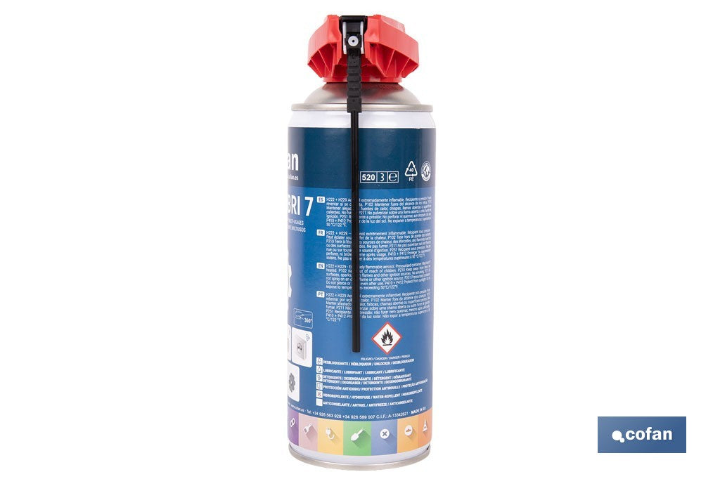 LUBRICANTE MULTIUSOS 7 EN 1 UNIVERSAL 400 ML