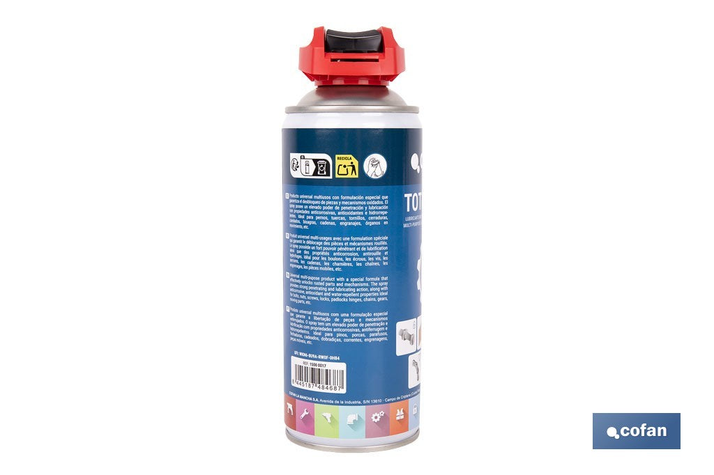 LUBRICANTE MULTIUSOS 7 EN 1 UNIVERSAL 400 ML