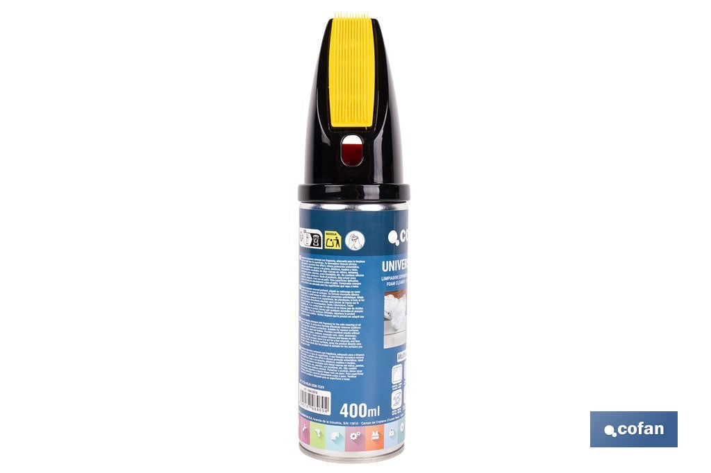 LIMPIADOR ESPUMA UNIVERSAL 400 ML
