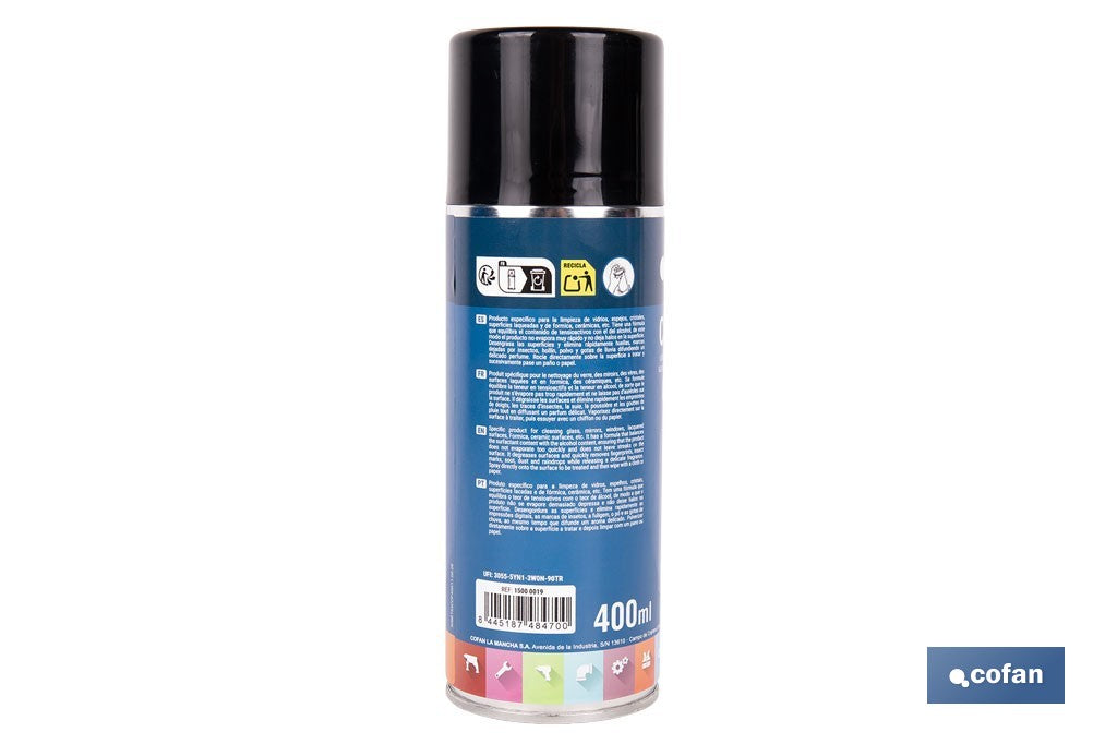 LIMPIACRISTALES PRO UNIVERSAL 400 ML