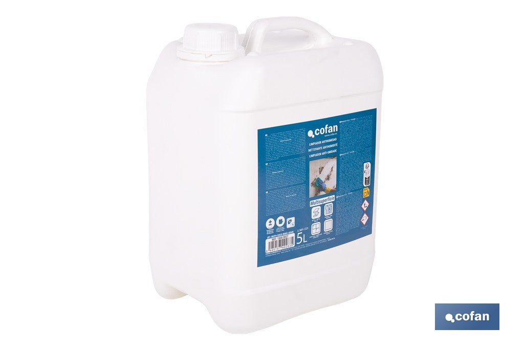 LIMPIADOR MULTISUPERFICIE ANTIHUMEDAD INDUSTRIAL 5 L