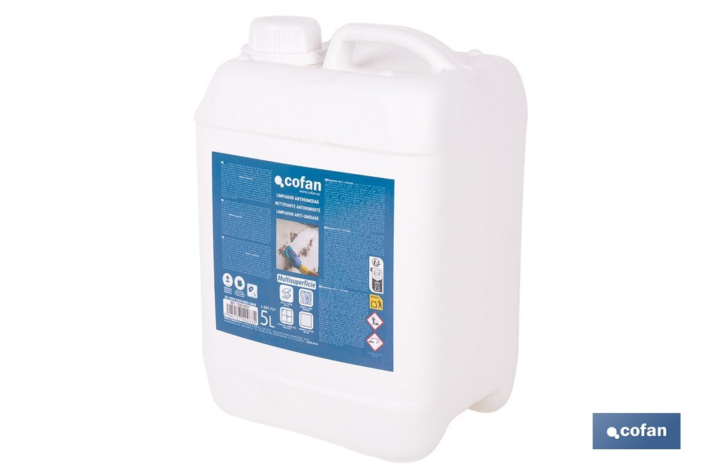 LIMPIADOR MULTISUPERFICIE ANTIHUMEDAD INDUSTRIAL 5 L