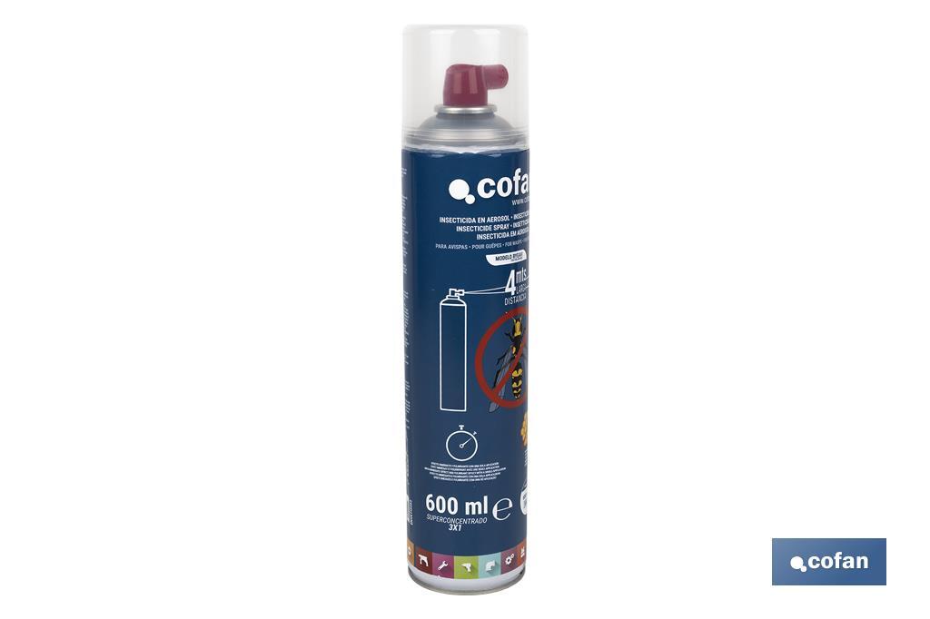 INSECTICIDA EN AEROSOL AVISPAS MODELO BYEAVI 600cc