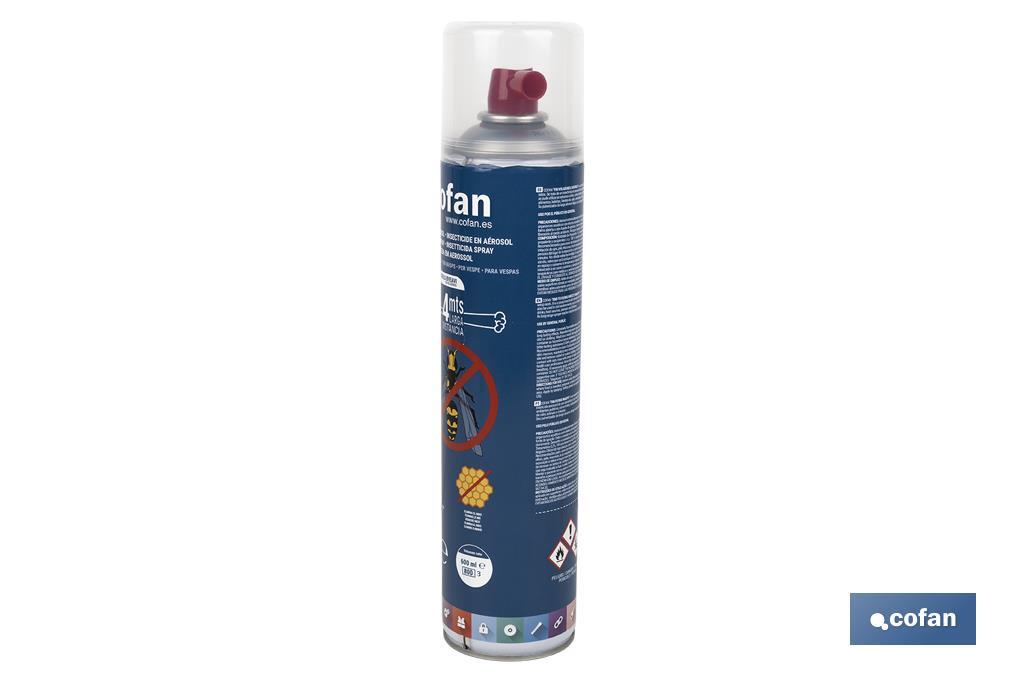 INSECTICIDA EN AEROSOL AVISPAS MODELO BYEAVI 600cc