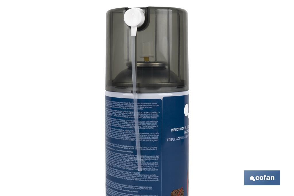 INSECTICIDA EN AEROSOL HORMIGAS TRIPLE ACCIÓN MODELO HORMIWE 400g