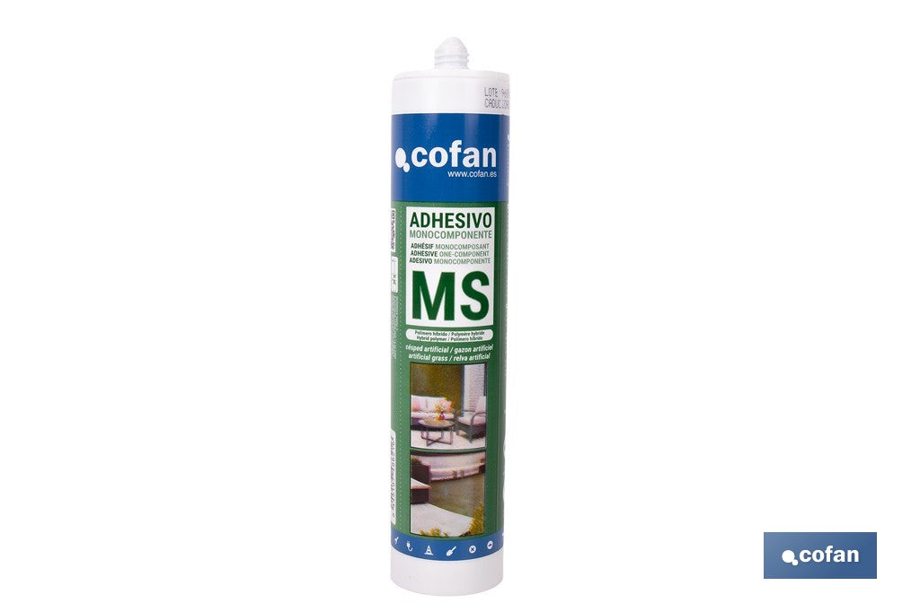 MS CESPED COFAN 290 ML ADHESIVO MONOCOMPONENTE