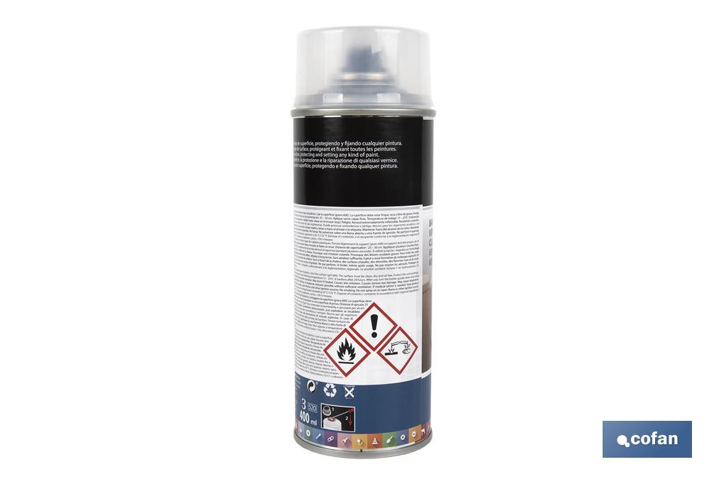 BARNIZ TRANSPARENTE BRILLO 400ML