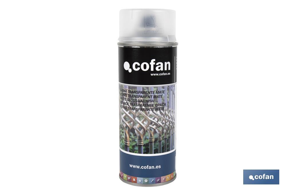 BARNIZ TRANSPARENTE MATE 400ML