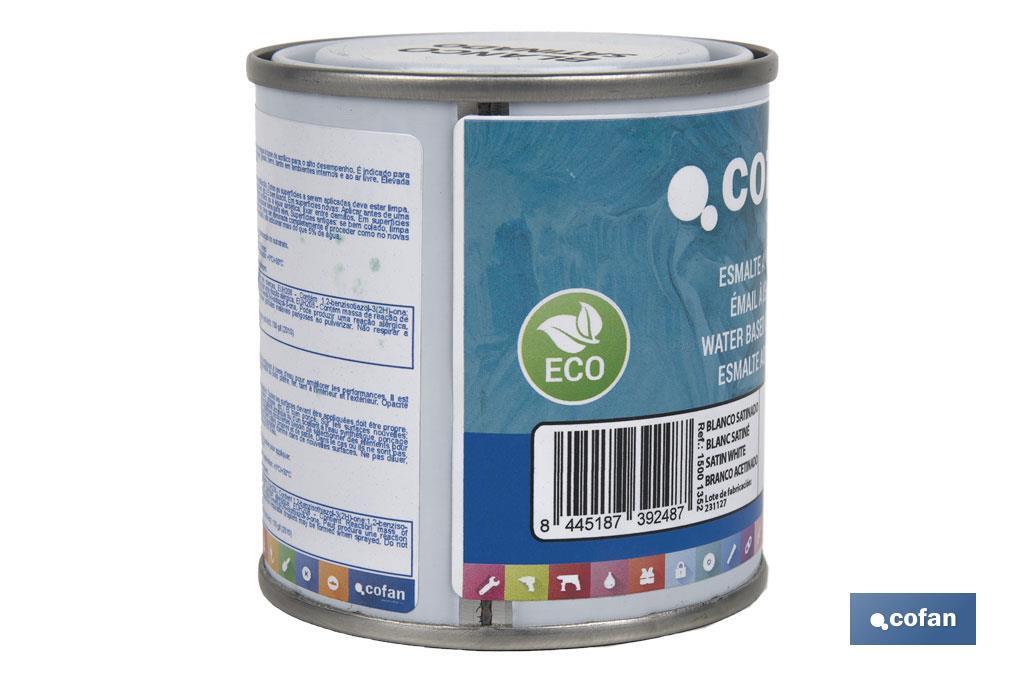 ESMALTE AL AGUA (125 ML) BLANCO SATINADO