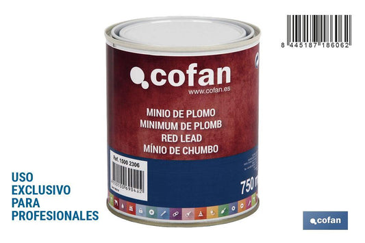 MINIO DE PLOMO 750ML