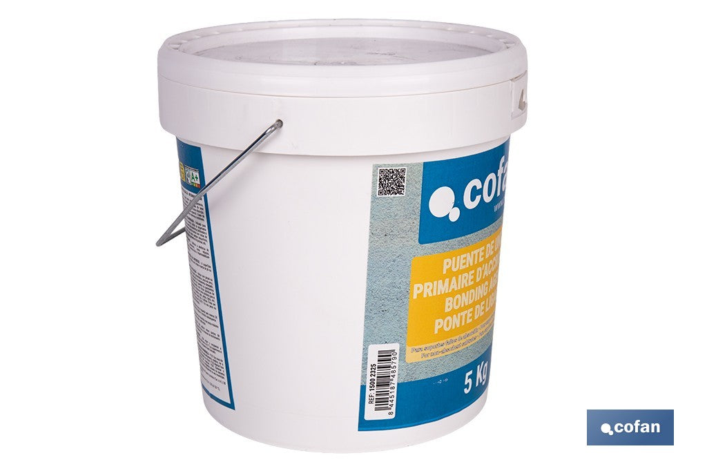 IMPRIMACIÓN PUENTE DE UNIÓN ANCLAJE ACRÍLICO 5 KG