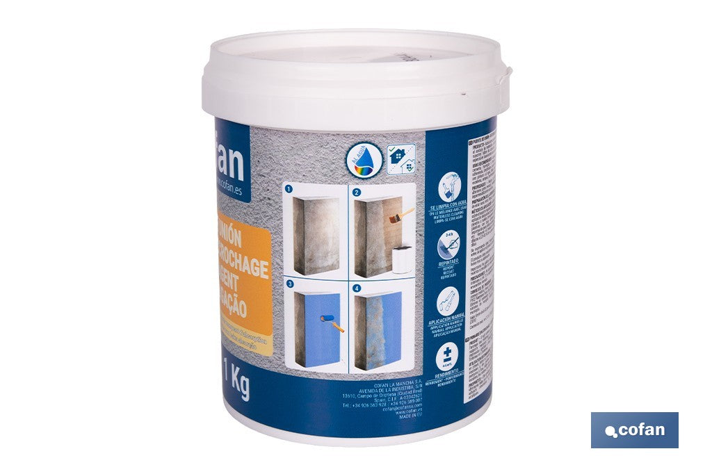 IMPRIMACIÓN PUENTE DE UNIÓN ANCLAJE ACRÍLICO 1 KG
