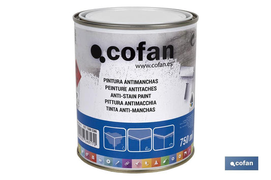 PINTURA ANTIMANCHAS AL DISOLVENTE 750 ML