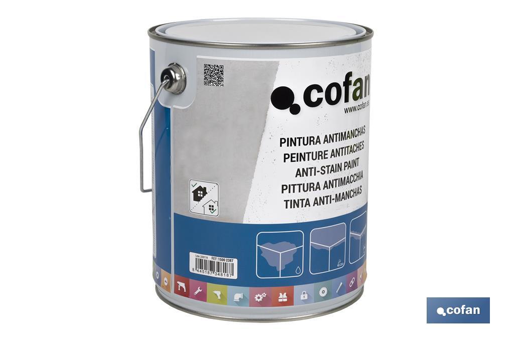 PINTURA ANTIMANCHAS AL DISOLVENTE 4 L