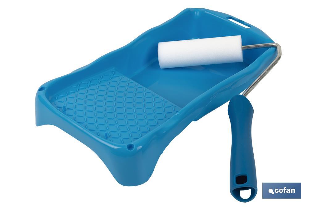 KIT ESMALTAR Rodillo+Cubeta 16 X 31 CM