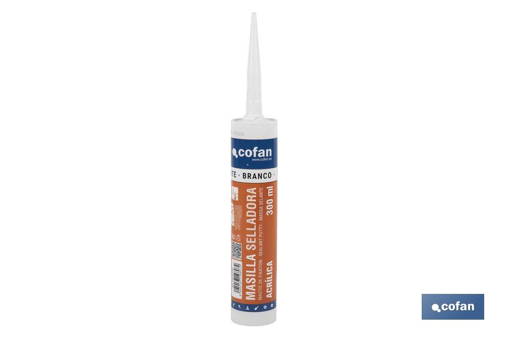 MASILLA SELLADORA ACRÍLICA 300 ML BLANCO